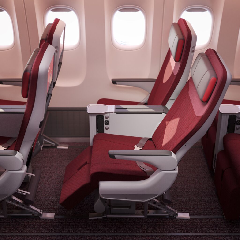 Air India premium-economy seats © RECARO Aircraft Seating