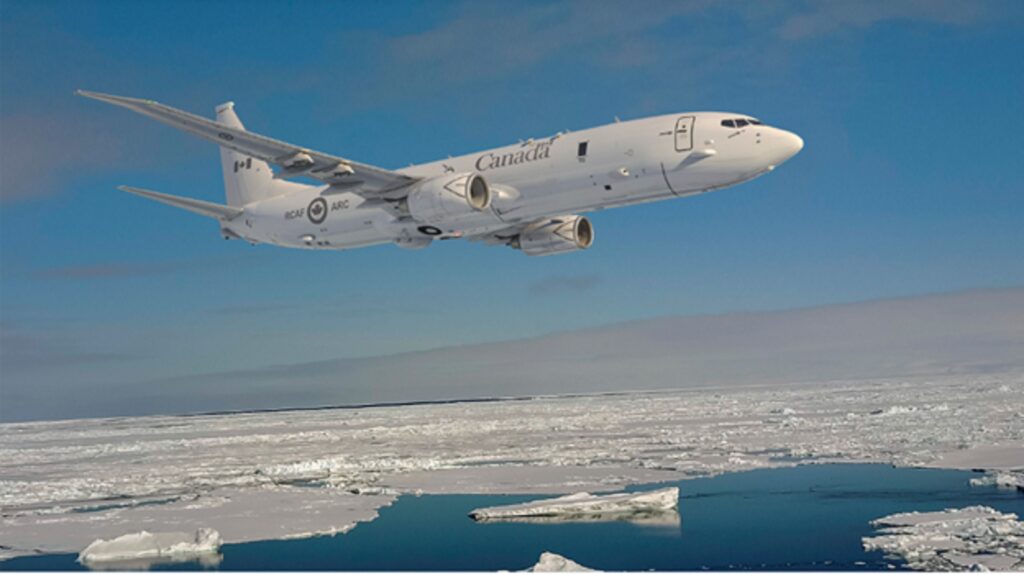 Out of the 17 P-8A Poseidon orders, 14 aircraft will go to Canada and three aircraft will go to Germany © Boeing