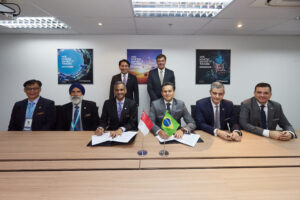 Embraer and ST Engineering signed the MOU at this year's Singapore Airshow