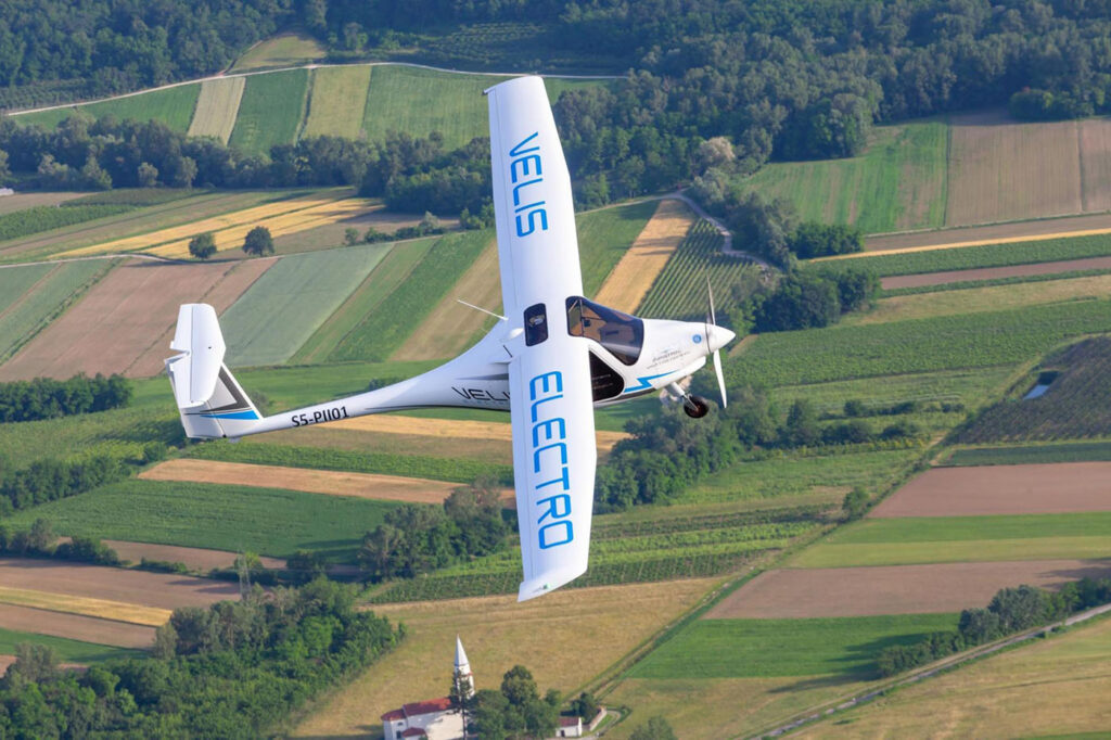 Pipistrel Velis Electro aircraft © Frank Galella