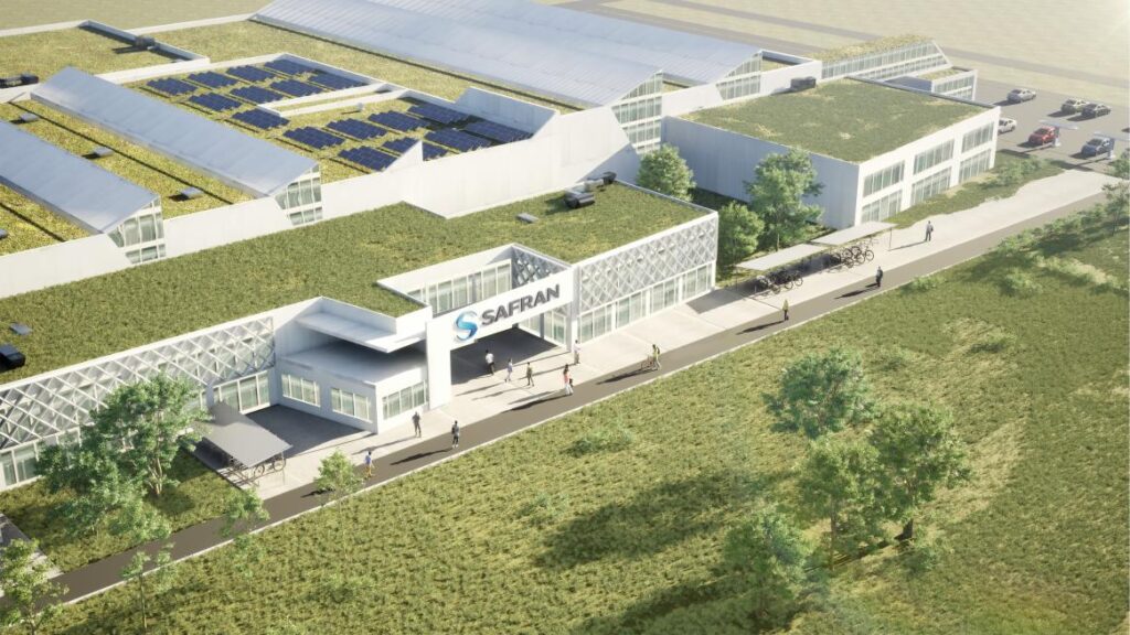 Image of Safran's new facility in Rennes, France © Safran