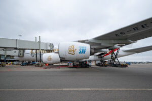 Over two-million gallons of blended SAF will be supplied into the fuelling system at Schiphol Airport over the course of 2024 © Emirates
