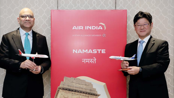 Codeshare flights between ANA and Air India to connect Japan and India will begin in May 2024© ANA