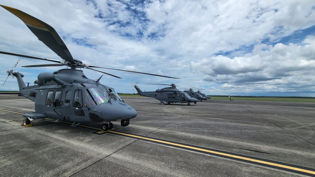 The MH-139A is a multi-mission helicopter designed for patrol, search and rescue, and troop and cargo transport © Boeing