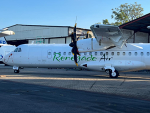 Renegade Air has taken delivery of its first ATR72 cargo aircraft from lessor Abelo © Abelo