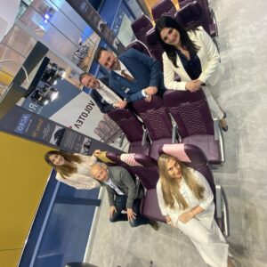 Representatives from Acro Aircraft Seating and Volotea © Acro Aircraft Services