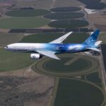 The Boeing ecoDemonstrator will test 36 technologies in the third year of testing on a 777-200ER © Boeing
