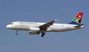 CALC has delivered the first of three A320ceo aircraft to SAA © CALC