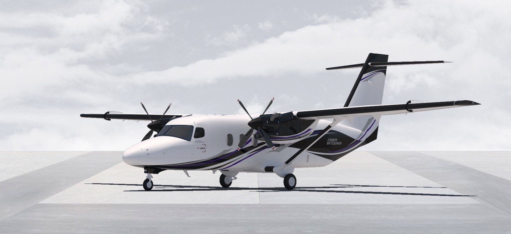 Image of the Cessna SkyCourier designed and manufactured by © Textron Aviation