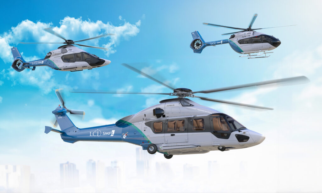 LCI and SMFL have ordered 21 of the latest-generation helicopters from Airbus © LCI