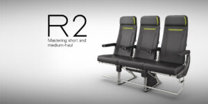 airBaltic has chosen R2 seats for its A220-300 aircraft © RECARO Aircraft Seating