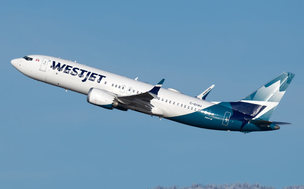 WestJet will take delivery of three Boeing 737-8 aircraft from BOC Aviation© AirTeamImages