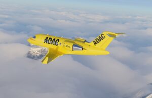 Rendering of the Bombardier Challenger 650 purchased by ADAC for use as medevac © Bombardier