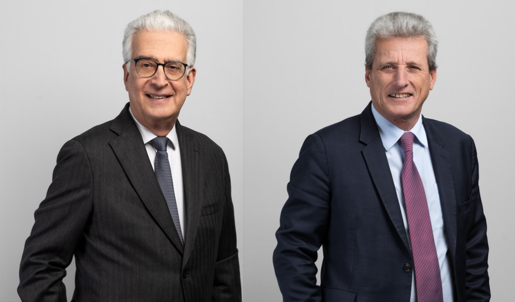 Didier Kayat (l), the newly appointed Chairman of the Board and Oliver Genis (r), who has been appointed Vice President of the Board © Daher Group