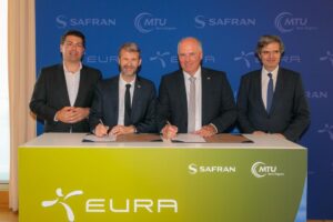 Safran Helicopter Engines and MTU Aero Engines have created EURA during a ceremony at the French Embassy in Berlin