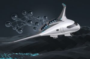 Image of a hydrogen-powered aircraft © Trelleborg