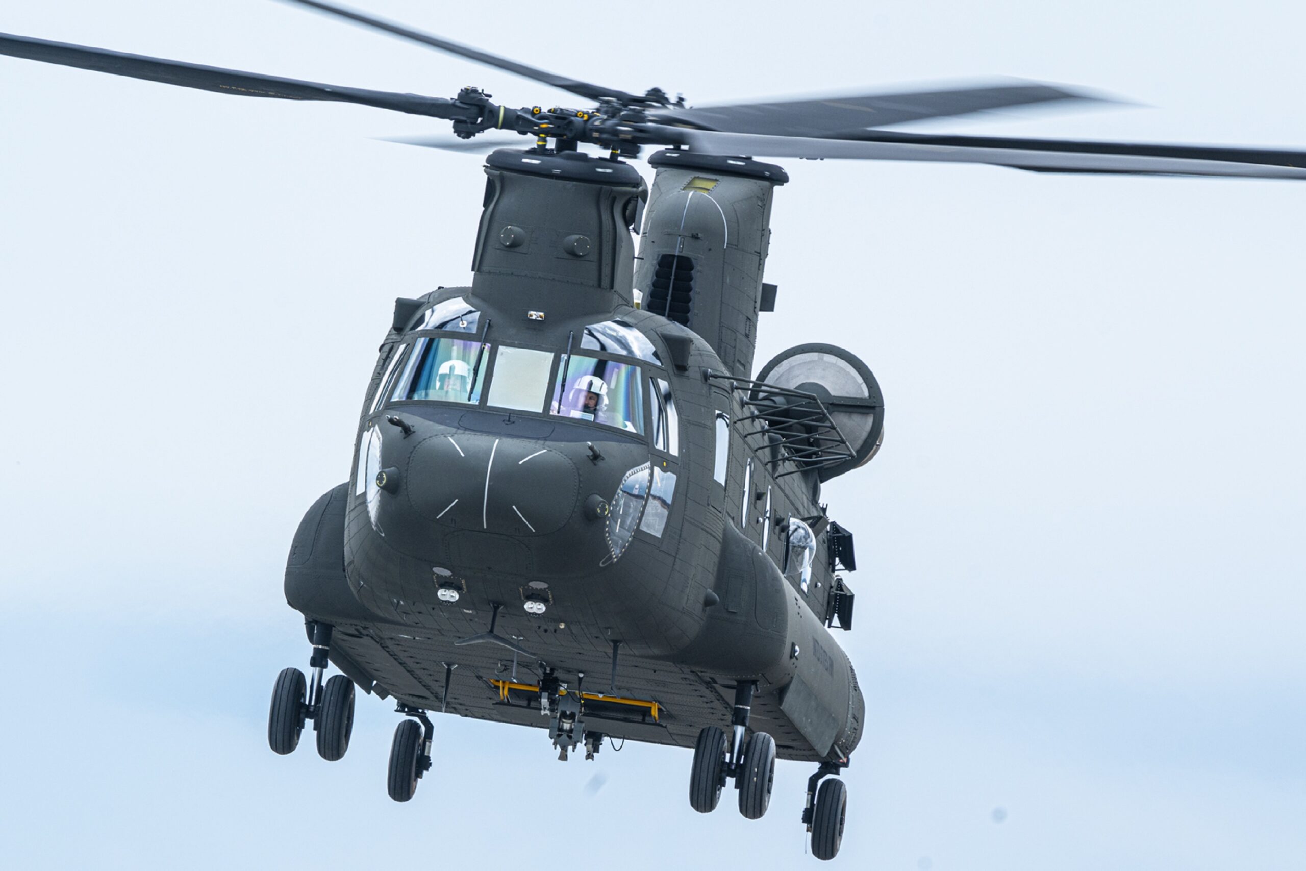The first CH-47F Block II has been delivered to the U.S. Army