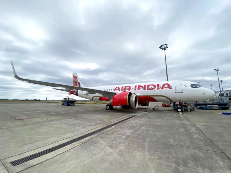 Air India has taken delivery of the last of nine Airbus A320neo aircraft from