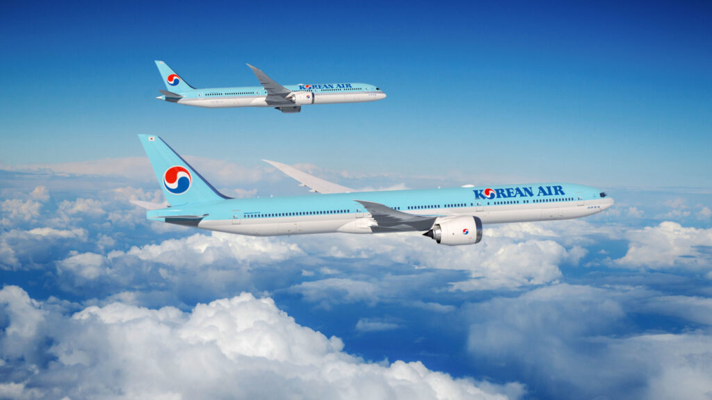 Korean Air intents to purchase up to 50 Boeing wide-body airplanes © Boeing