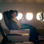 Image of R5 business-class seats © Alaska Airlines