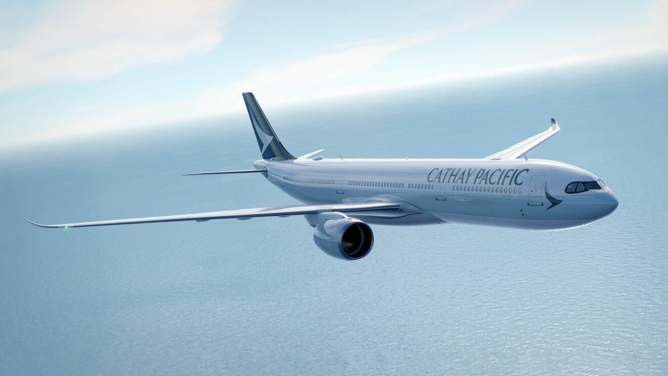 Airbus A330 in Cathay Pacific livery