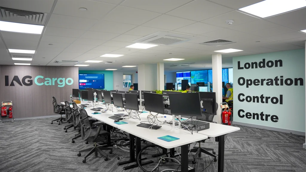 IAG Cargo’s new London Operations Control Centre