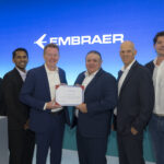 The new agreement between Embraer and Fokker Services Asia was finalised during the Aviation Week MRO Asia Pacific 2024 event in Singapore © Embraer