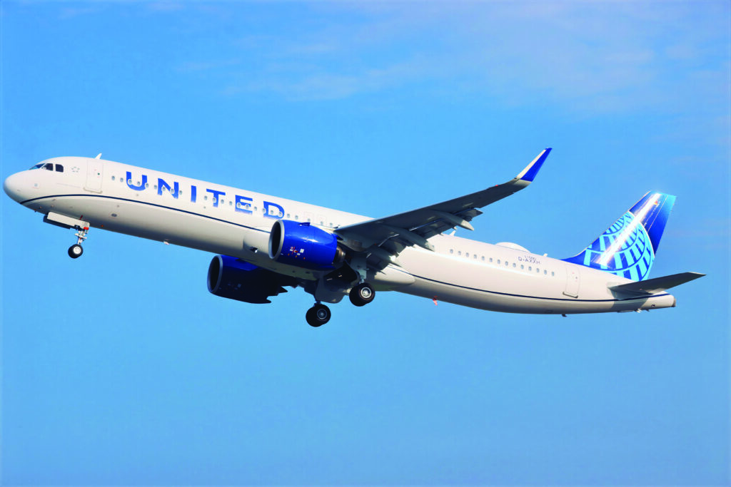 United Airlines will receive 20 A321neo aircraft starting in 2026