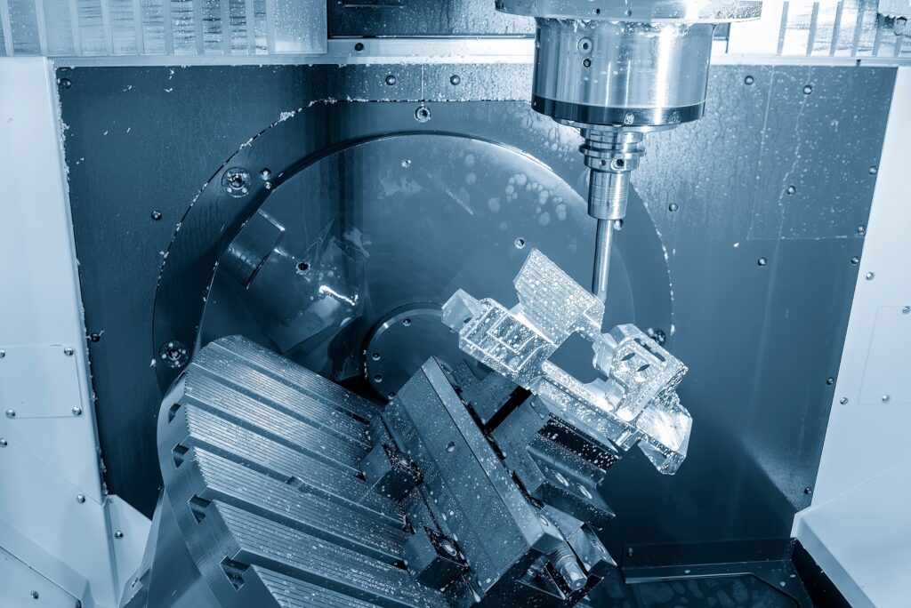 Machining aerospace parts