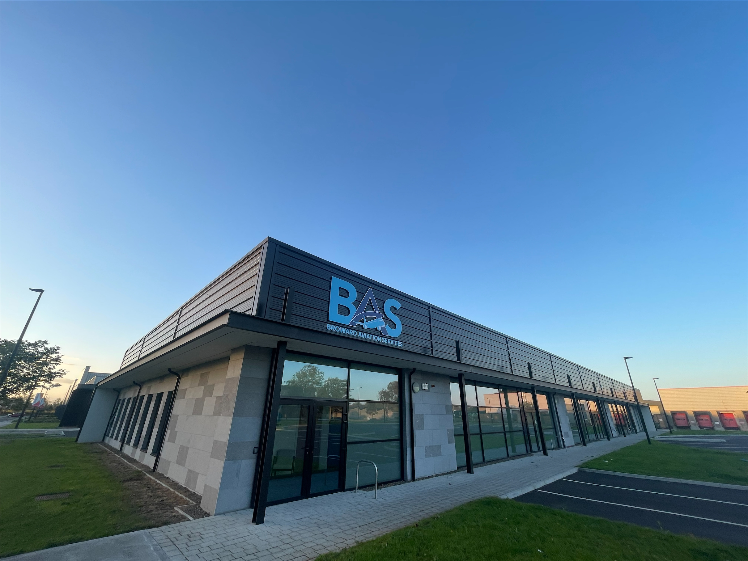 BAS' new facility in Shannon, Ireland © Broward Aviation Services