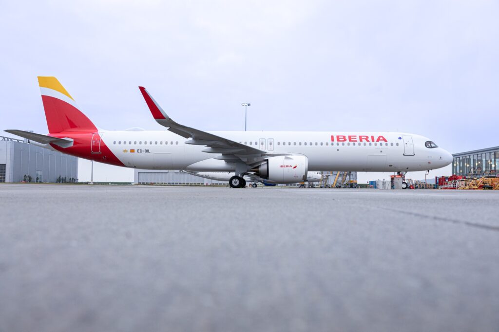 Iberia has taken delivery of the first Airbus A321XLR aircraft