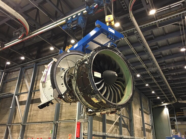 Iberia Maintenance is now fully operational for the overhaul of Pratt & Whitney GTF™ engines © Iberia Maintenance