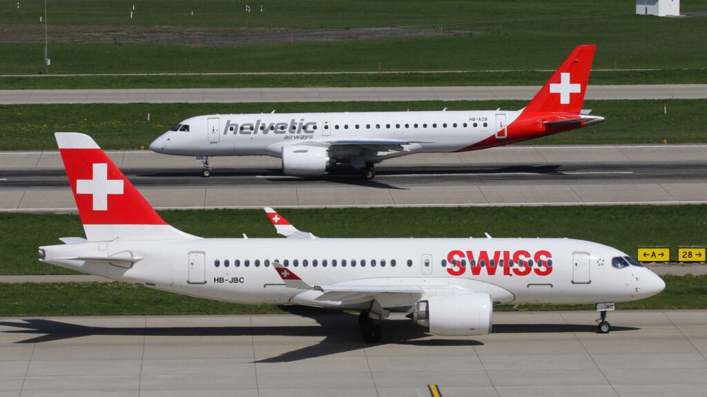 SWISS extends wet-lease agreement with Helvetic Airways