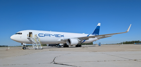 Airborne Global Leasing has delivered a Boeing 767-300 converted freighter to Tbilisi-based CAMEX Airlines © Business Wire