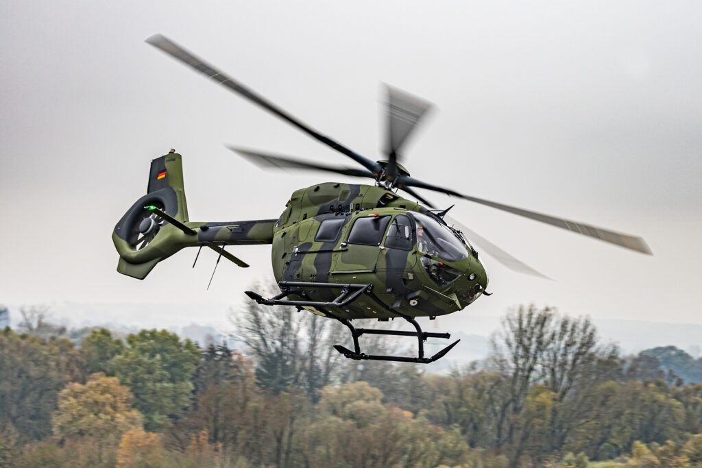 The first of up to 82 H145Ms for Germany was delivered in less than a year from contract signing