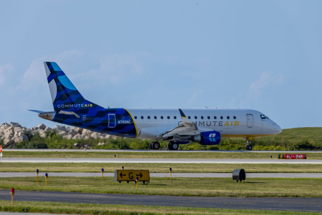 CommuteAir Embraer E170 aircraft