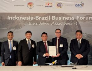 The MoU between Embraer and PTDI was signed at the Indonesia-Brazil CEO Forum