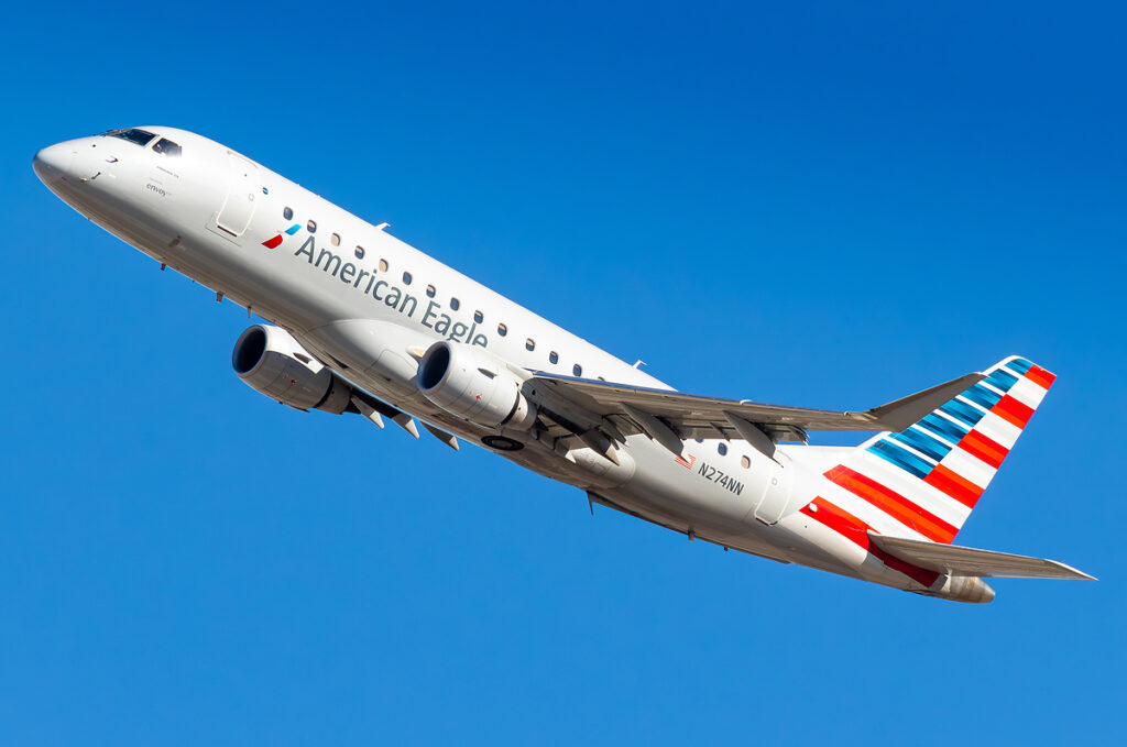 Falko has acquired two E-170 aircraft from Azorra, currently leased to American Airlines © AirTeamImages