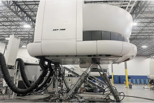 The Boeing 737-NG Full-Flight Simulator