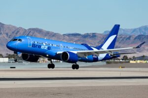 Breeze Airways has leased three A220-300 aircraft from SMBC