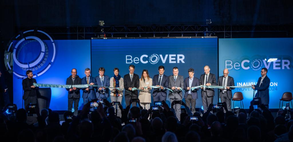 Inauguration of BeCover, the new compressor test centre in Herstal, Liège, Belgium