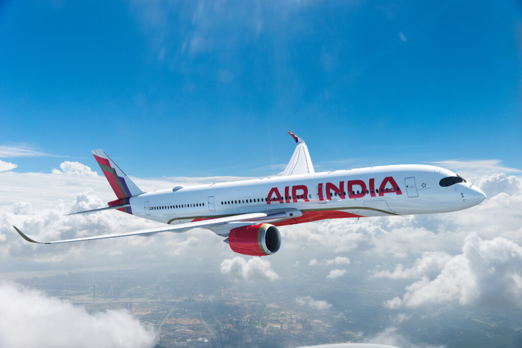 Air India has ordered ten A350 aircraft and 90 A320-family aircraft © Airbus