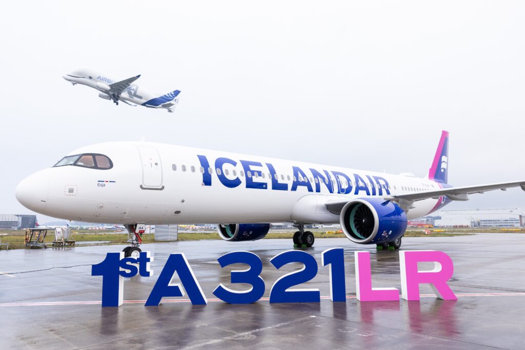 Icelandair's first Airbus A321LR © Airbus