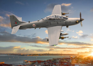 The new A-29N Super Tucano aircraft will be operated by the Portuguese Air Force