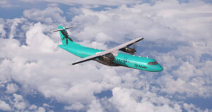 ATR 72-600 aircraft in Abelo livery © ATR