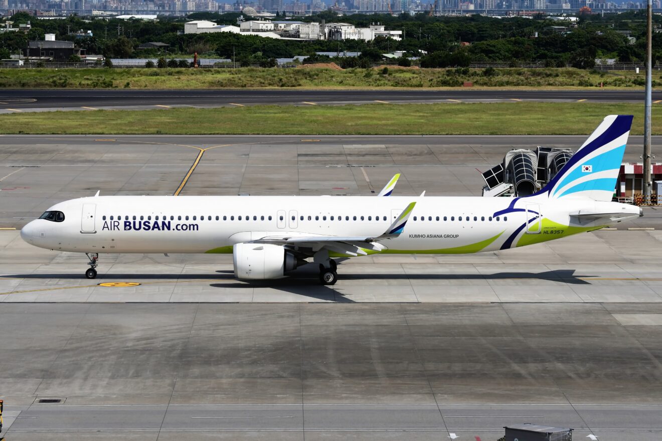 Air Busan plane evacuated after fire breaks out before take-off