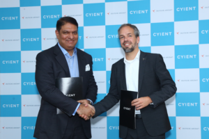 Krishna Bodanapu EVC and Managing Director of Cyient and Nico Neumann co-CEO of Deutsche Aircraft © Deutsche Aircraft