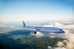 Airbus A350-1000 aircraft in China Airlines livery © Airbus