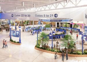 Image of refreshed Terminal 5 at JFC © LGA Partners