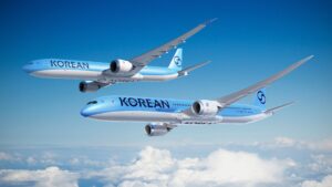 Korean Air's newly ordered Boeing aircraft will be powered by GEnx and GE9X engines